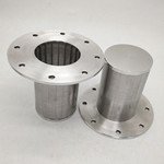 Johnson type resin trap screen