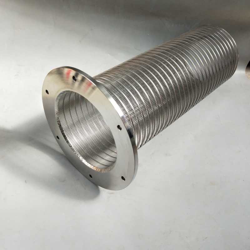 brush wedge wire filter