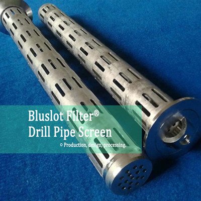 Slotted type drill pipe screen