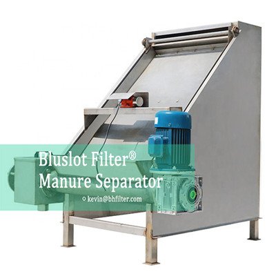 slope screen manure separator machine